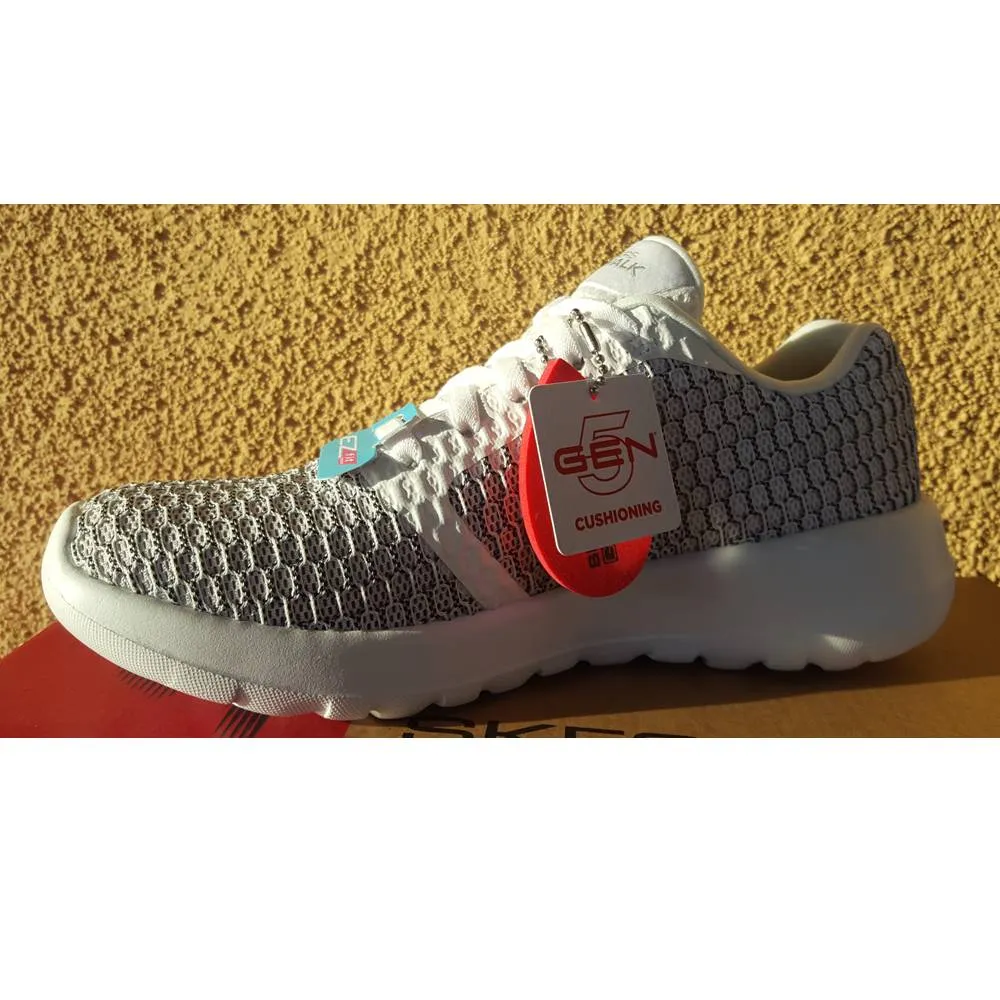 SKECHERS GOWALK JOY SHOES Black/White Final Clearance Sale