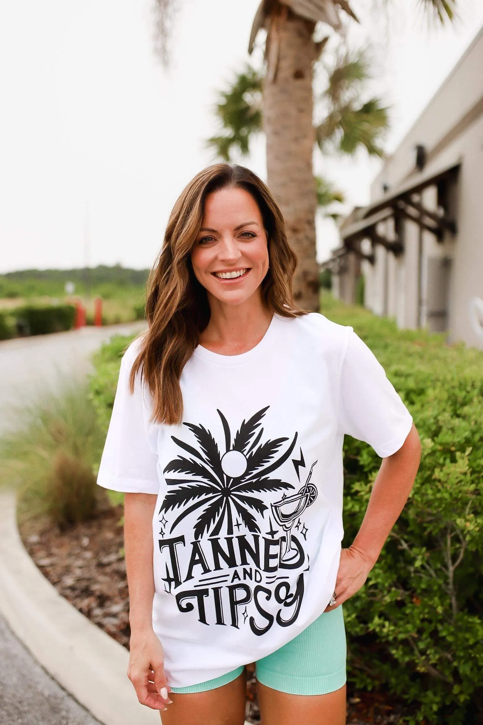 Tanned And Tipsy Unisex Jersey Short Sleeve Tee