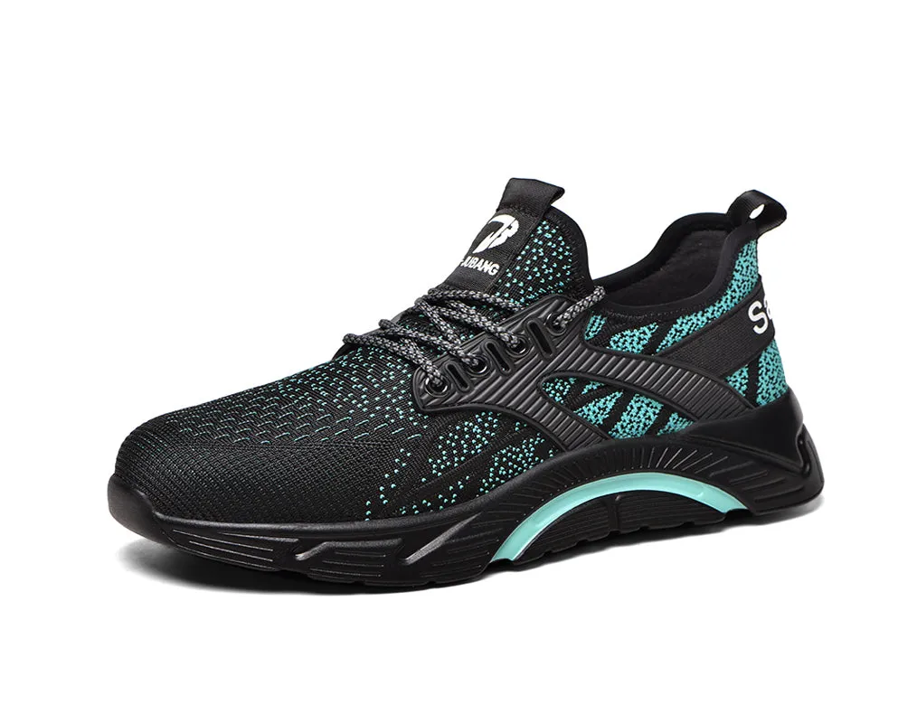 TFWMGV™K662 Breathable Anti-smashing non slip Steel Toe Work Shoes