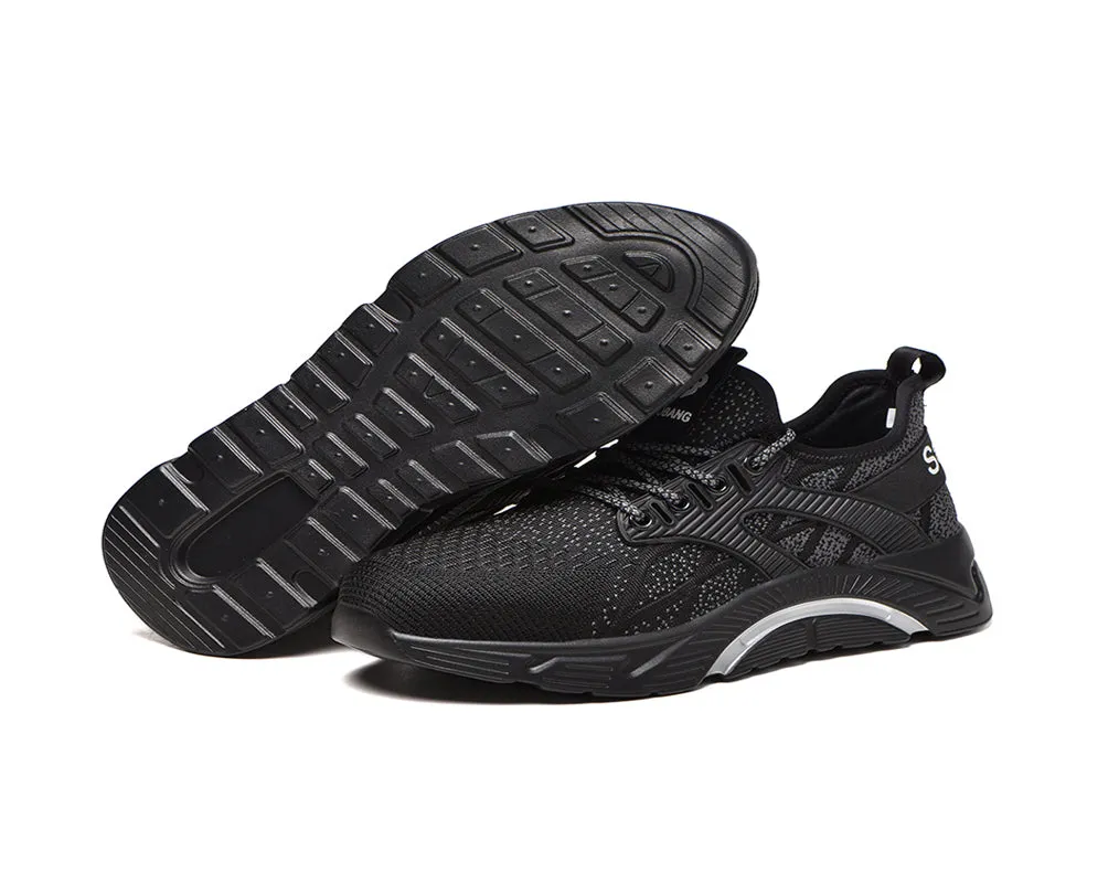 TFWMGV™K662 Breathable Anti-smashing non slip Steel Toe Work Shoes