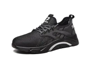 TFWMGV™K662 Breathable Anti-smashing non slip Steel Toe Work Shoes