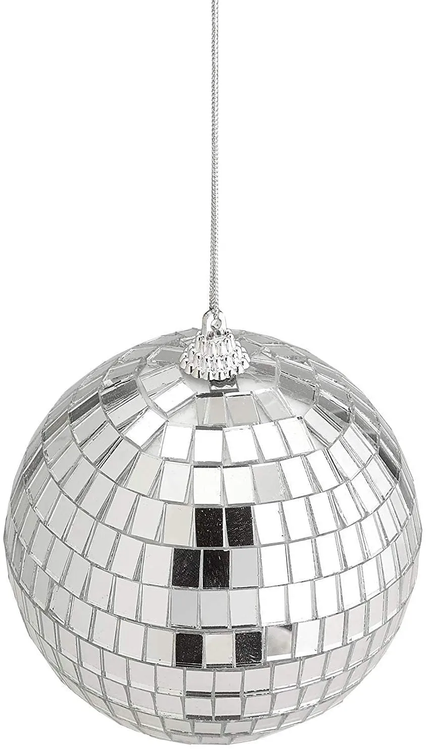 The Decor Affair 1 Pcs Disco Ball with Hanging Swivel,Mirror Ball (Multiple Sizes) (6 Inch).