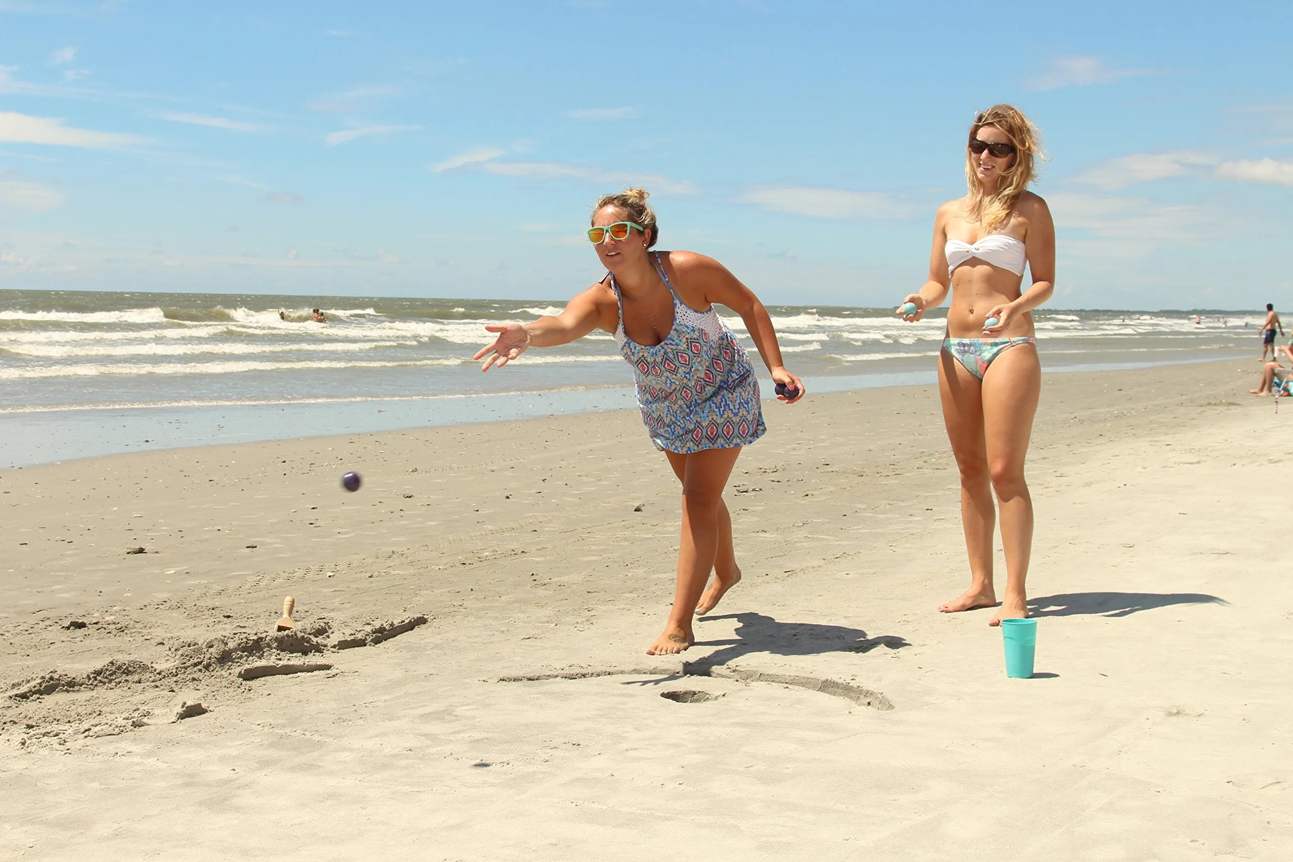 TidalBall Set | America’s Beach Game | Ultimate Beach Accessories And Must Haves, Outdoor Toss Beach Games for Adults Kids Friends & Family