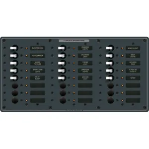 Traditional Metal DC Panel - 24 Positions