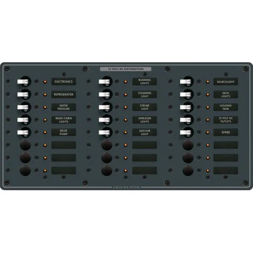 Traditional Metal DC Panel - 24 Positions