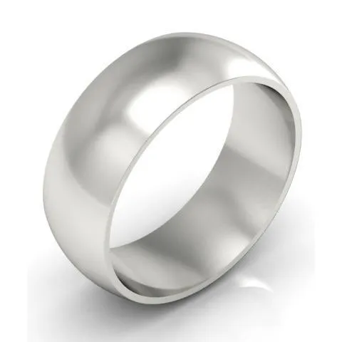 Traditional Wedding Ring 8mm