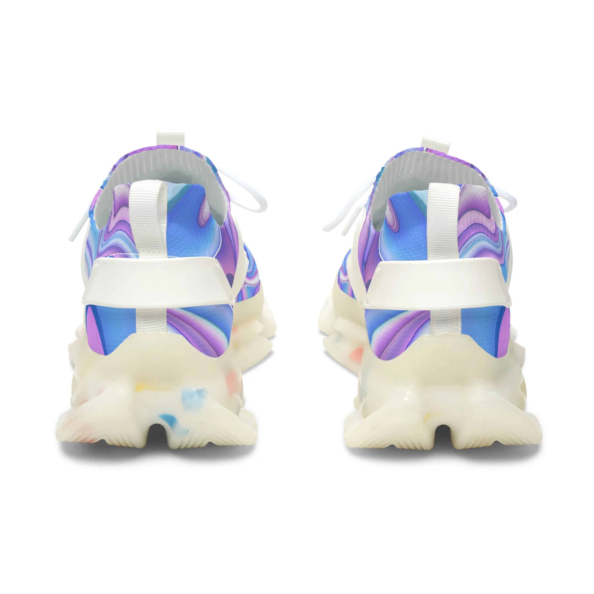 Violet Pastel Women's Mesh Sneakers