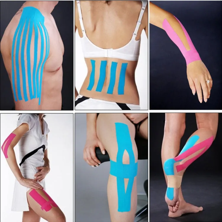 Waterproof Kinesiology Tape Sports Muscles Care Therapeutic Bandage, Size: 5m(L) x 5cm(W)(Green)