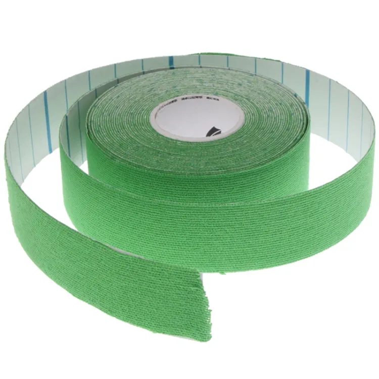 Waterproof Kinesiology Tape Sports Muscles Care Therapeutic Bandage, Size: 5m(L) x 5cm(W)(Green)