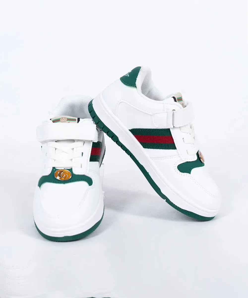 White Sneakers for Boys for Party