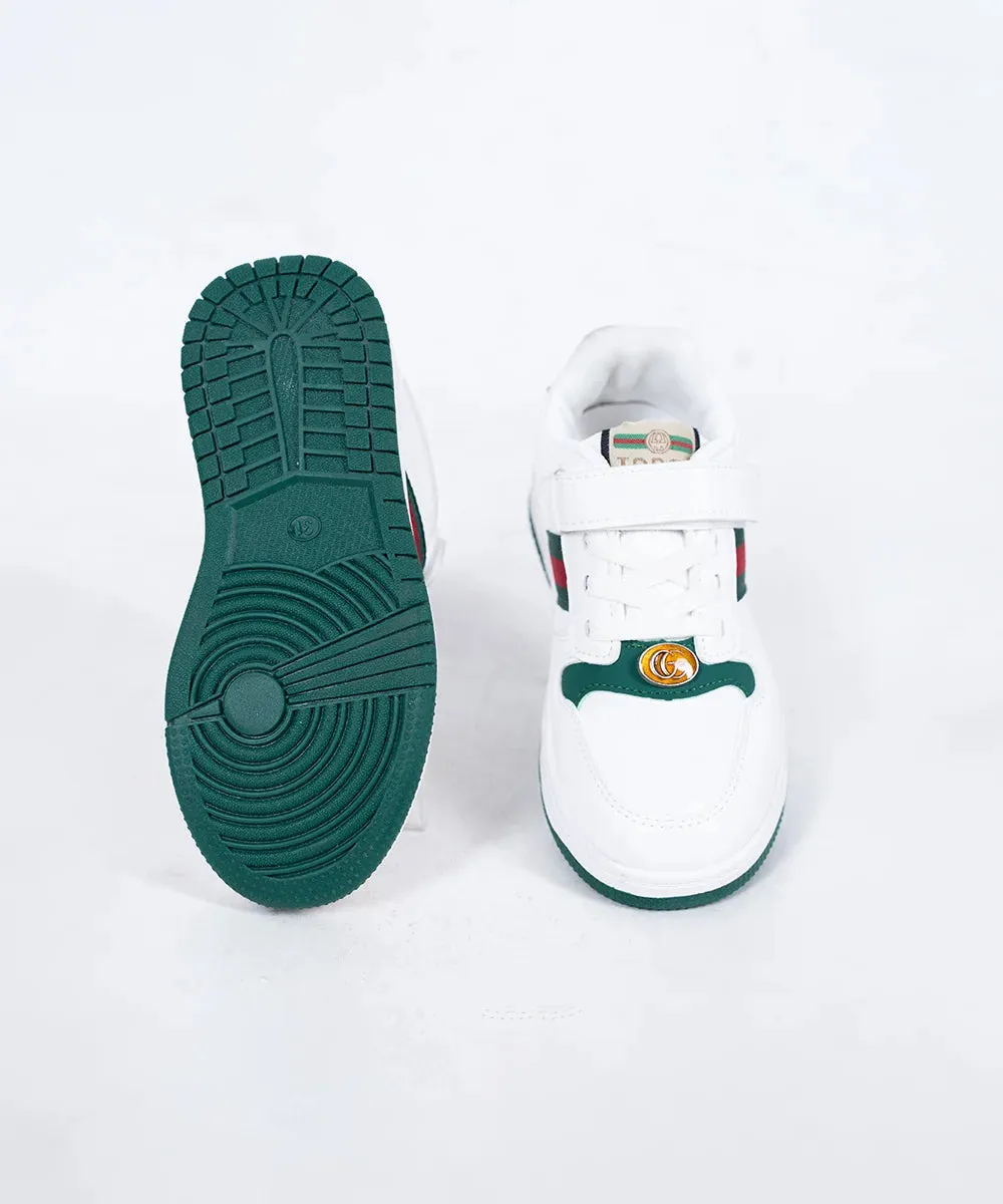 White Sneakers for Boys for Party