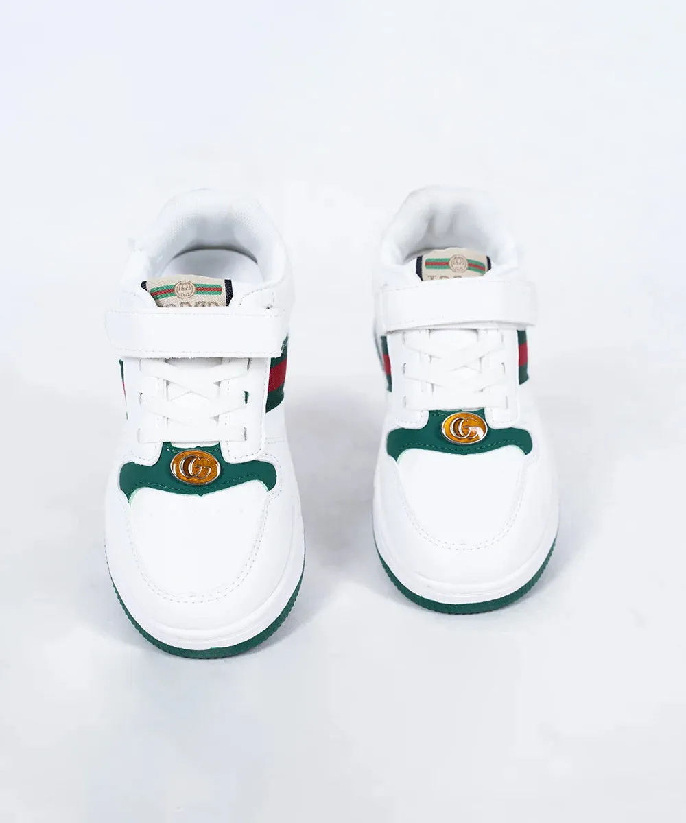 White Sneakers for Boys for Party