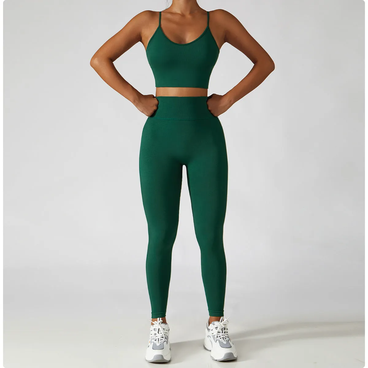 Wholesale Seamless Ladies Yoga Crop Top