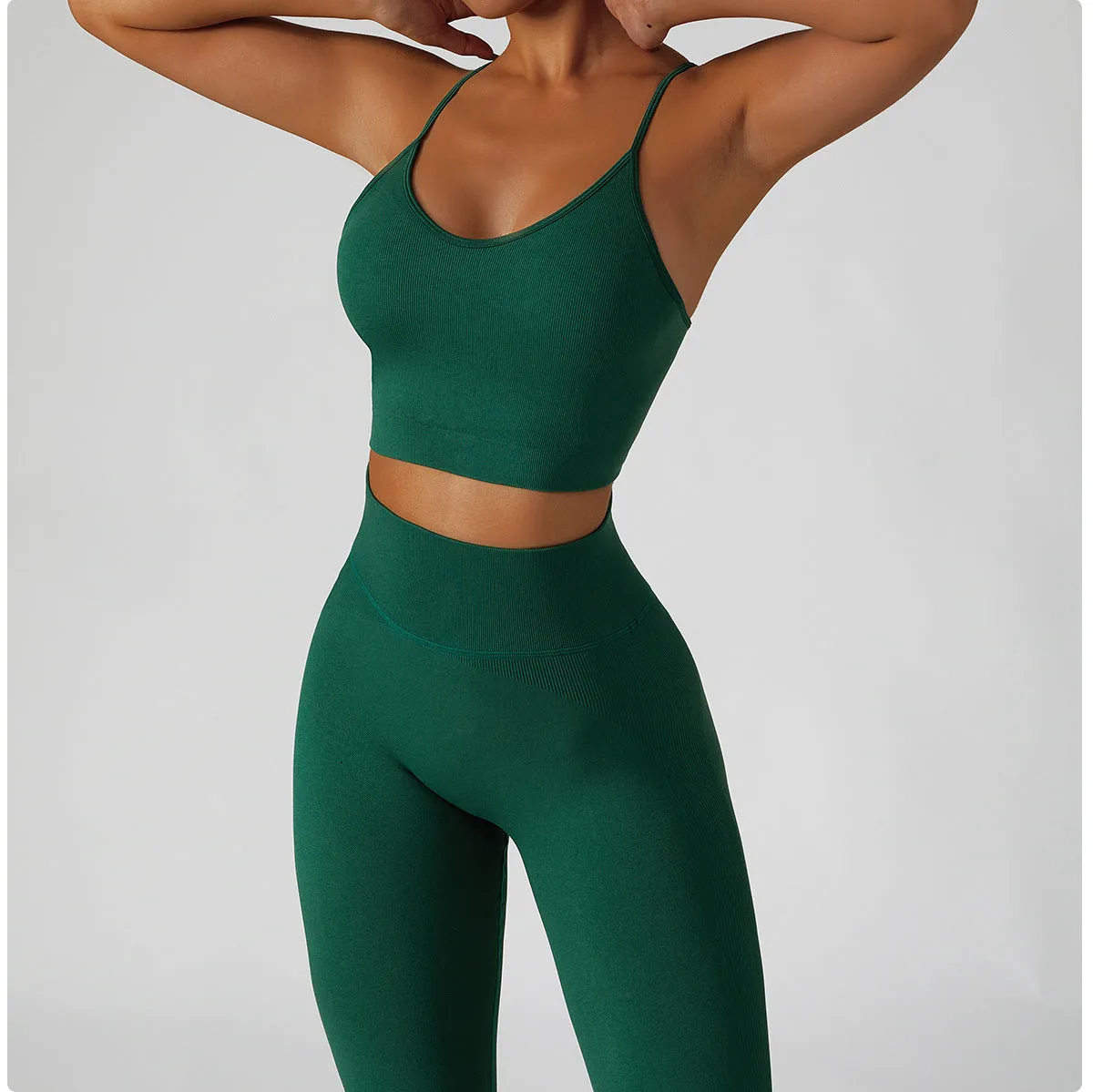 Wholesale Seamless Ladies Yoga Crop Top
