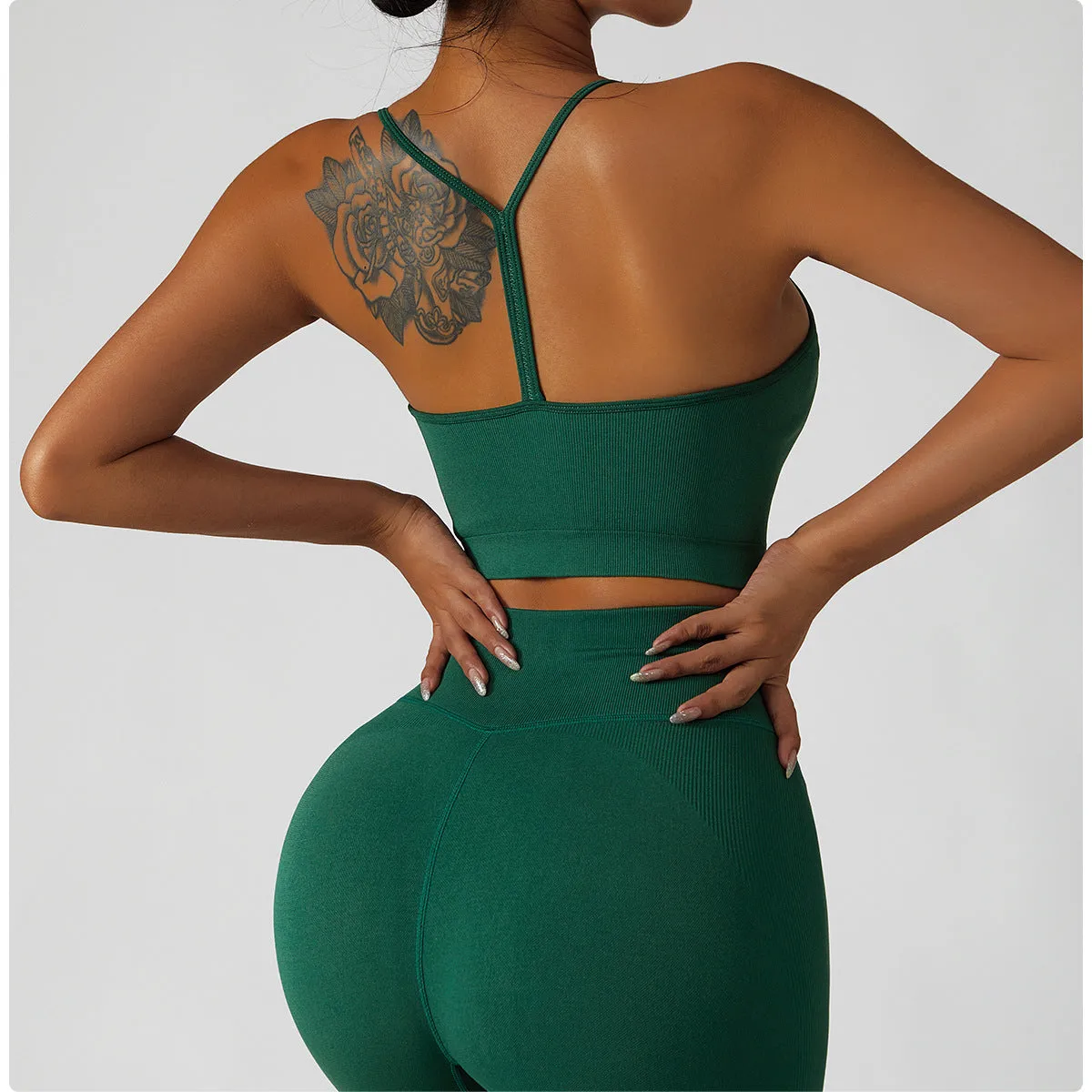 Wholesale Seamless Ladies Yoga Crop Top