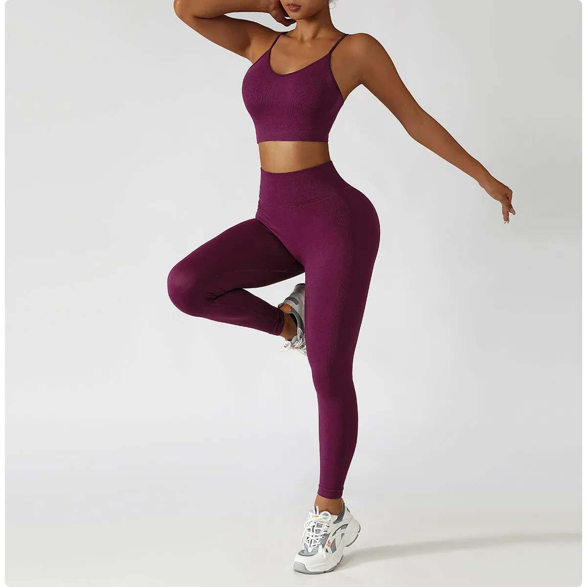 Wholesale Seamless Ladies Yoga Crop Top