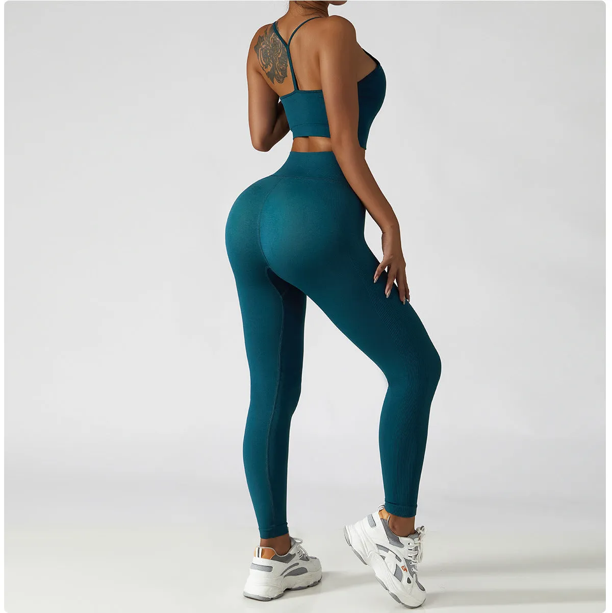 Wholesale Seamless Ladies Yoga Crop Top