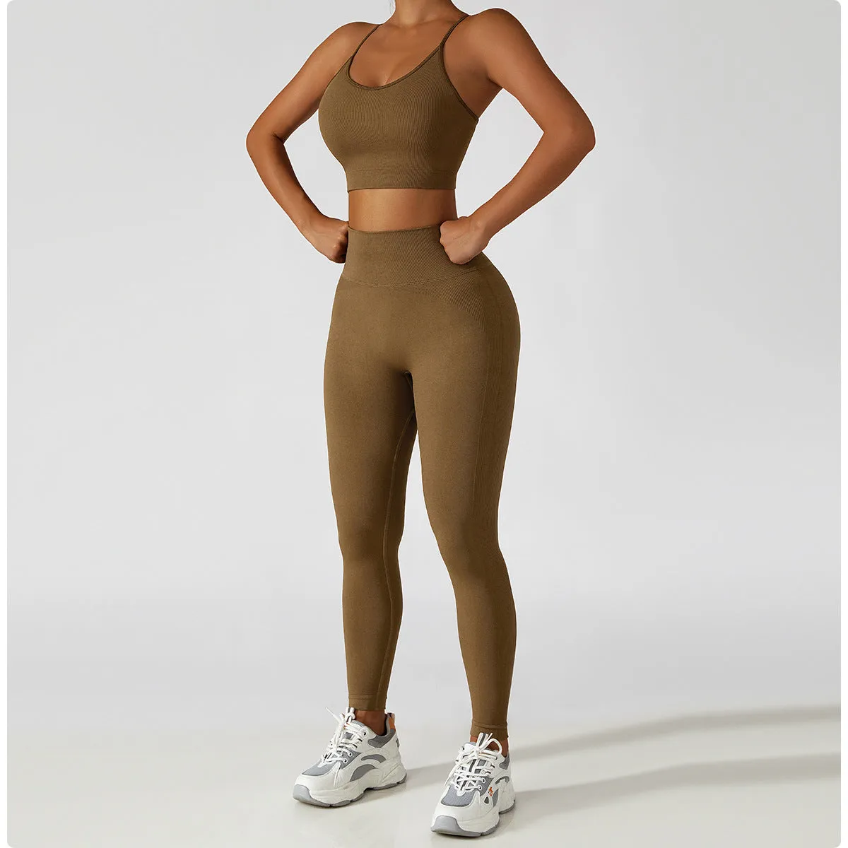 Wholesale Seamless Ladies Yoga Crop Top