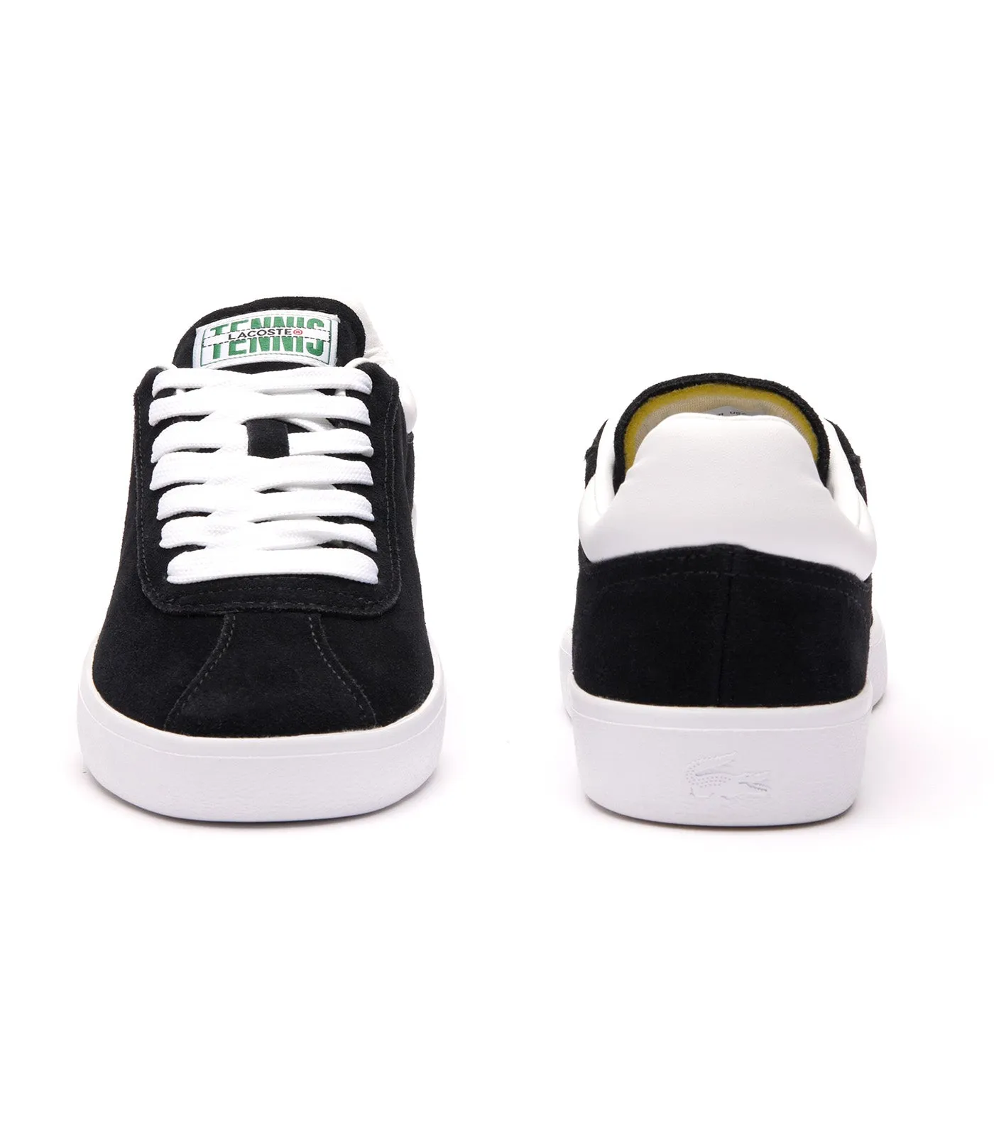 Women's Baseshot Suede Trainers Black/White