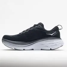WOMEN'S HOKA BONDI 8 | BLACK / WHITE