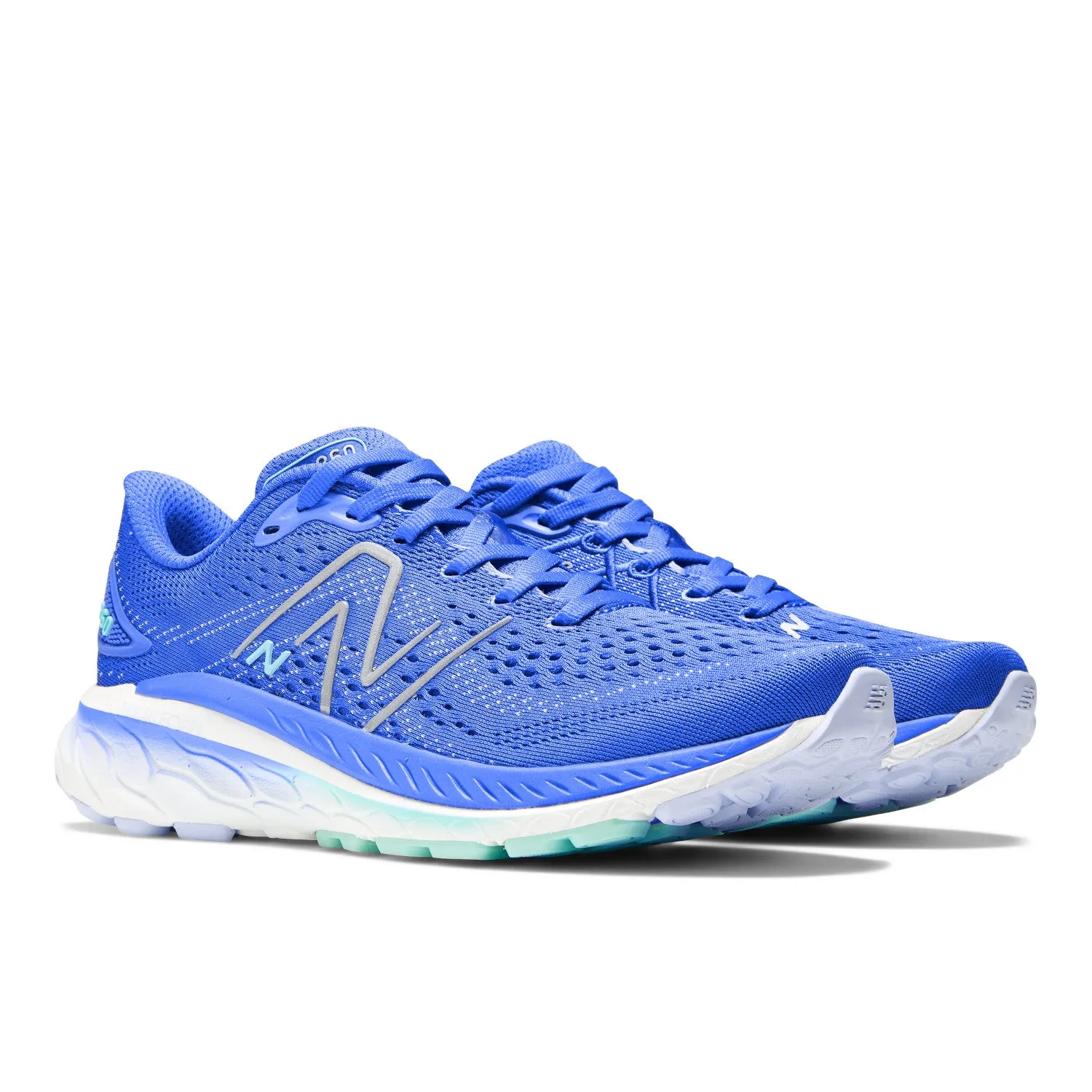 Women's New Balance Fresh Foam X 860v13 Color: Bright Lapis with Bright Mint and Starlight