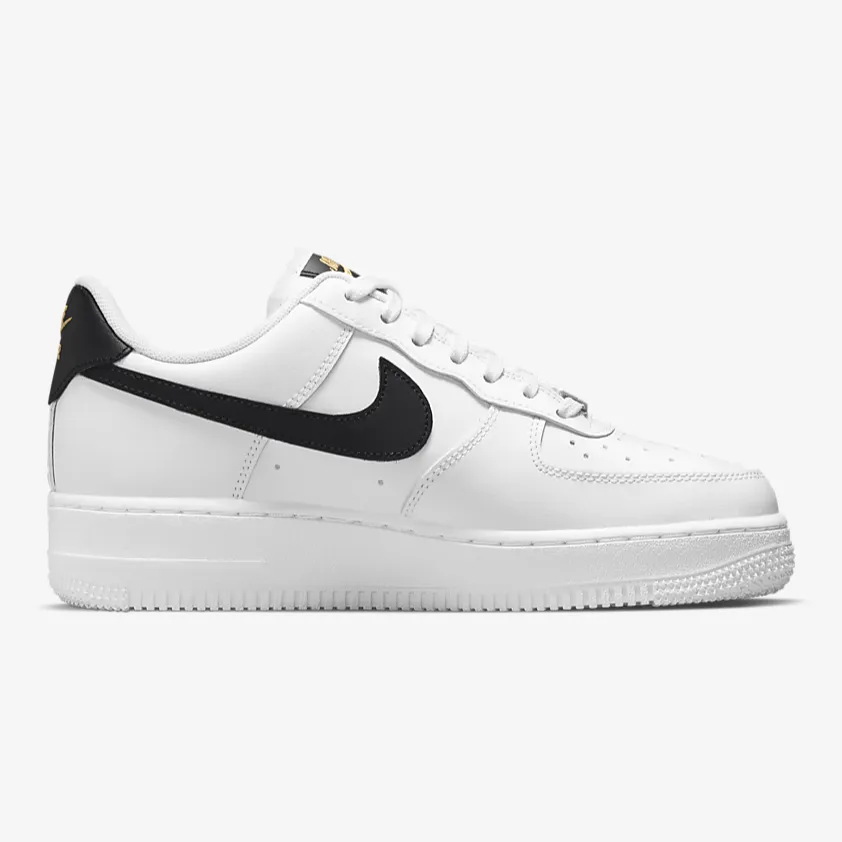 Women's Nike Air Force 1 '07 Essential (White/Black/Metallic Gold)(CZ0270-102)